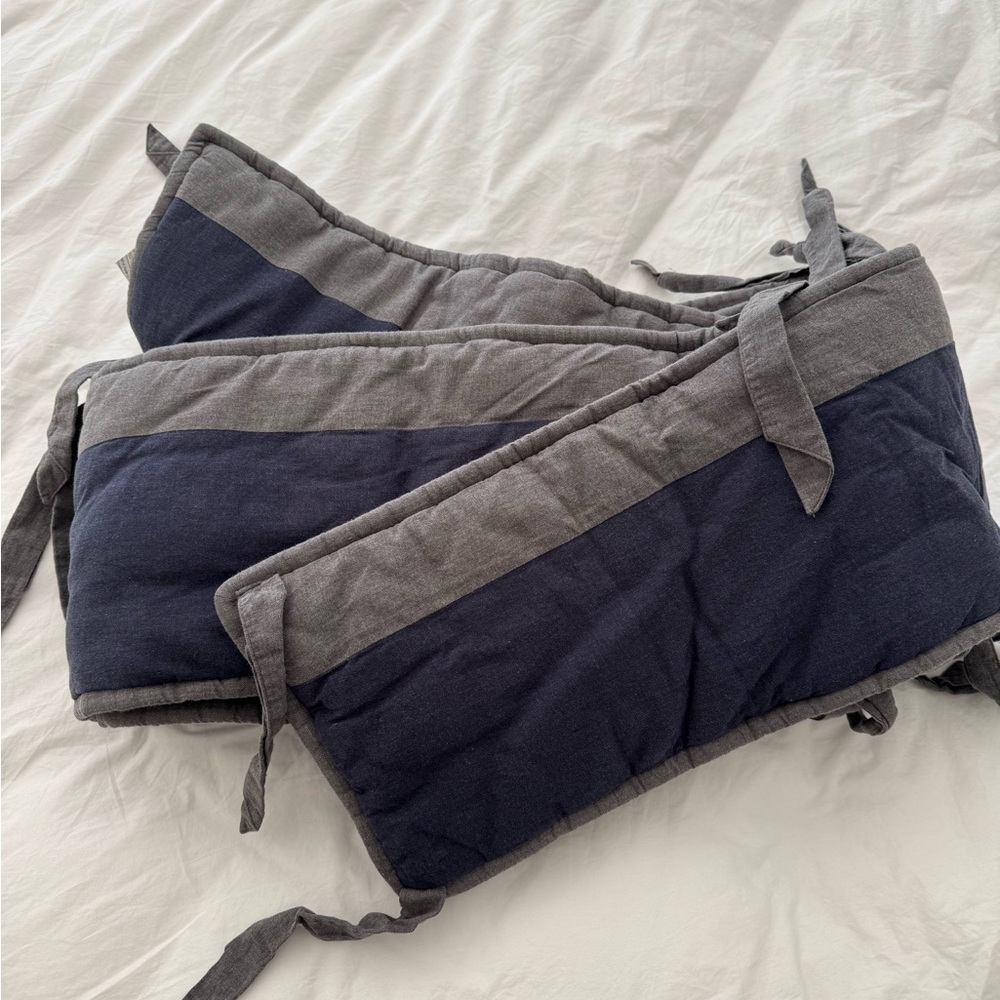 Restoration Hardware Crib Bumper